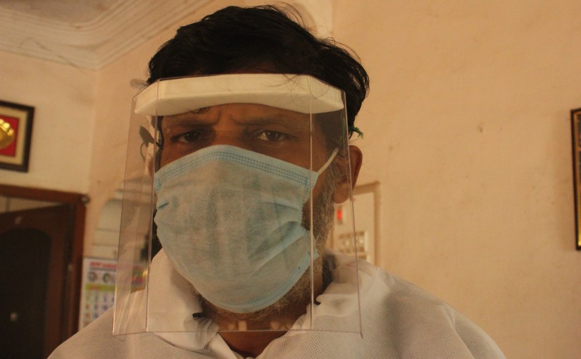 Reusable, sterilisable,unbreakable face&nbsp;shields